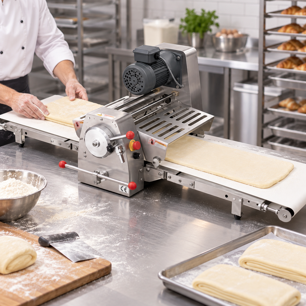 Laminadora de Masa Reversible MIGSA DQ-380B | 3 kg