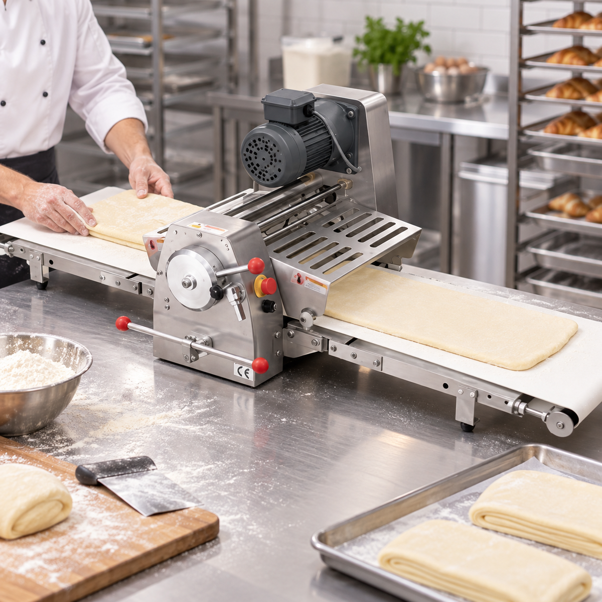Laminadora de Masa Reversible MIGSA DQ-380B | 3 kg