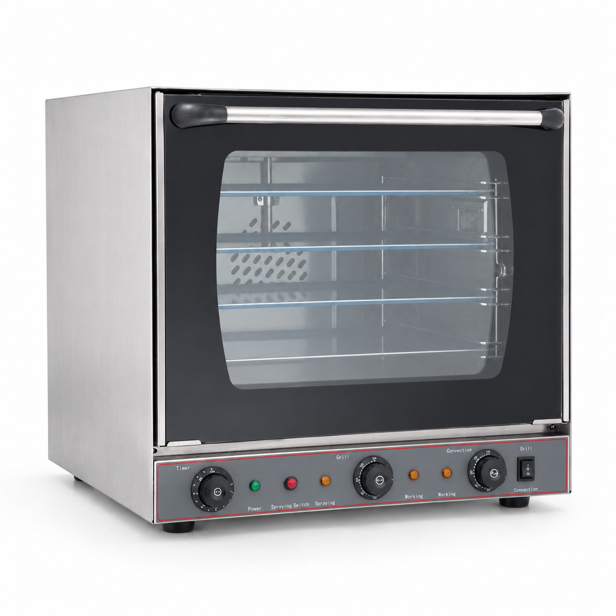Horno Eléctrico de Convección MIGSA EN-30A | Con Vapor | 4 Niveles | 220 V