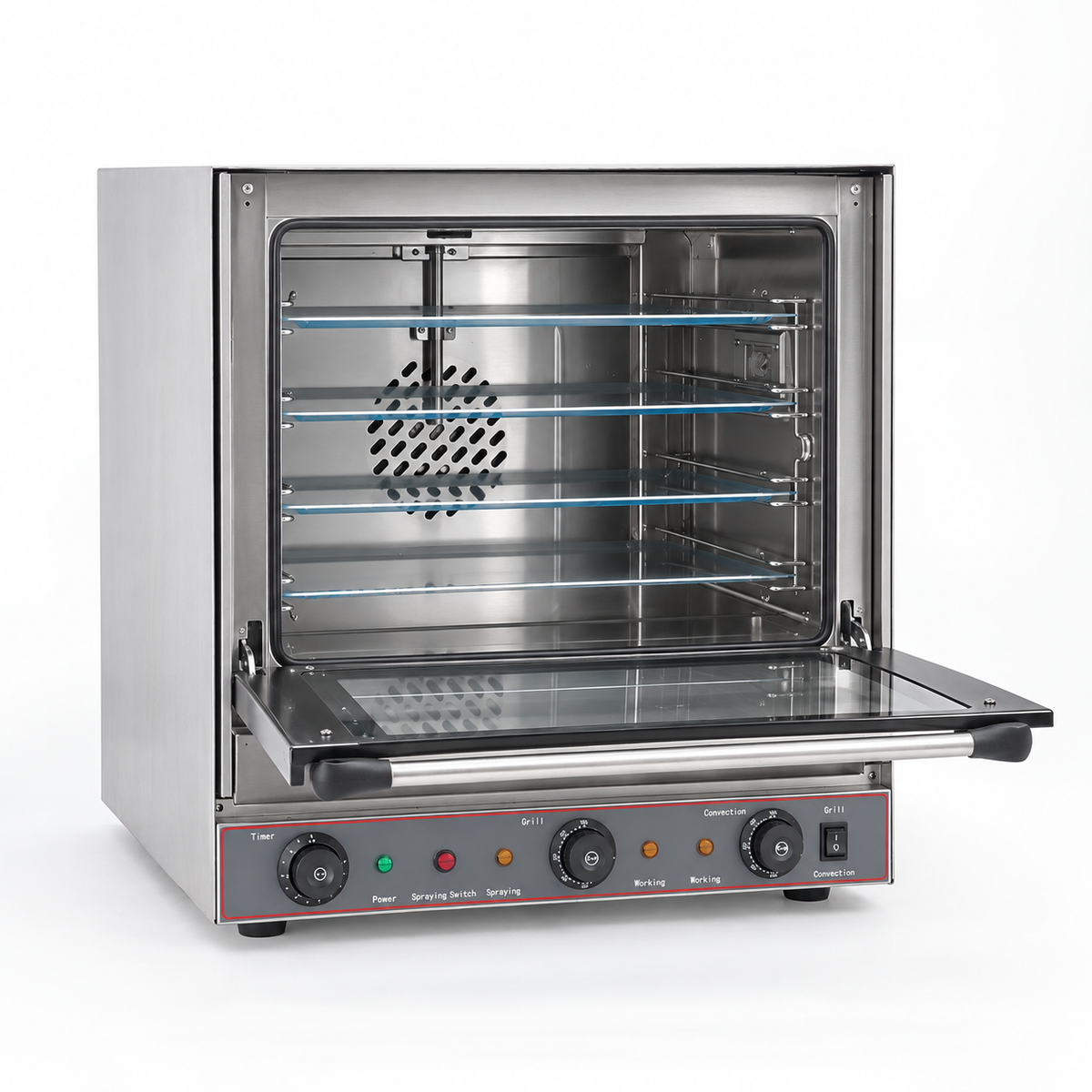 Horno Eléctrico de Convección MIGSA EN-30A | Con Vapor | 4 Niveles | 220 V
