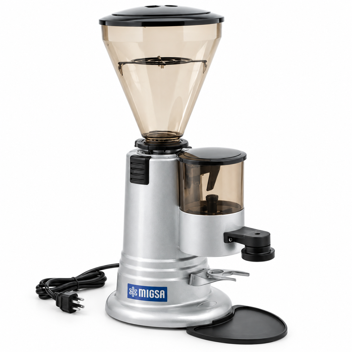 Molino de Café Profesional MIGSA CG-300 | Tolva 1.5 kg | Dosificador 400 g