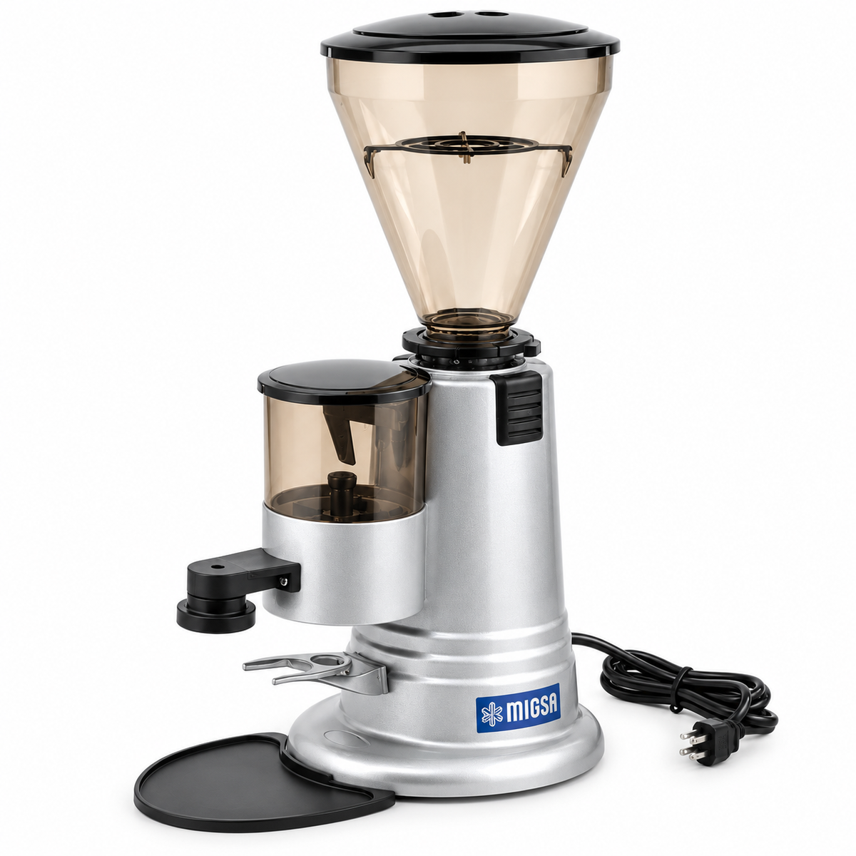 Molino de Café Profesional MIGSA CG-300 | Tolva 1.5 kg | Dosificador 400 g