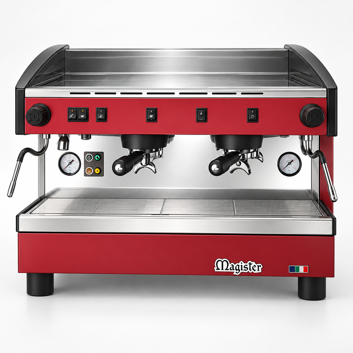 Cafetera Espresso Profesional Magister STILO MS100 Semiautomática | 2 Grupos | 110 V