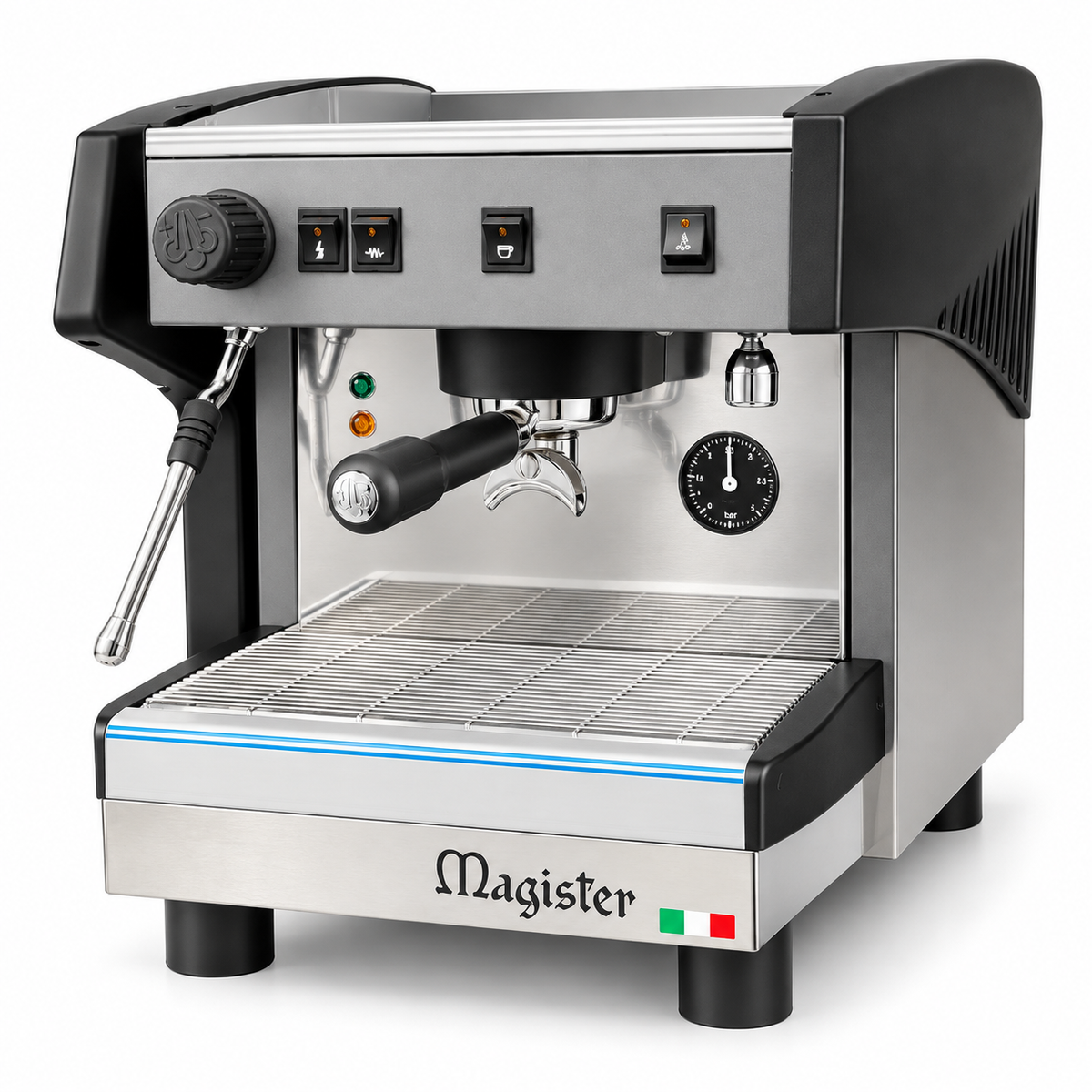 Cafetera Espresso Profesional semiautomática Magister STILO MS60 | 1 Grupo | 127 V