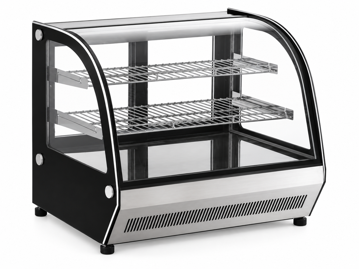 Vitrina Refrigerada Curva MIGSA GN-900CT | Sobre Mostrador | 90 cm