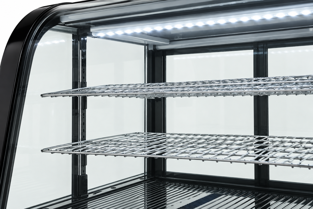 Vitrina Refrigerada 100 L  MIGSA RTW-100L | Cristal Curvo 110 V