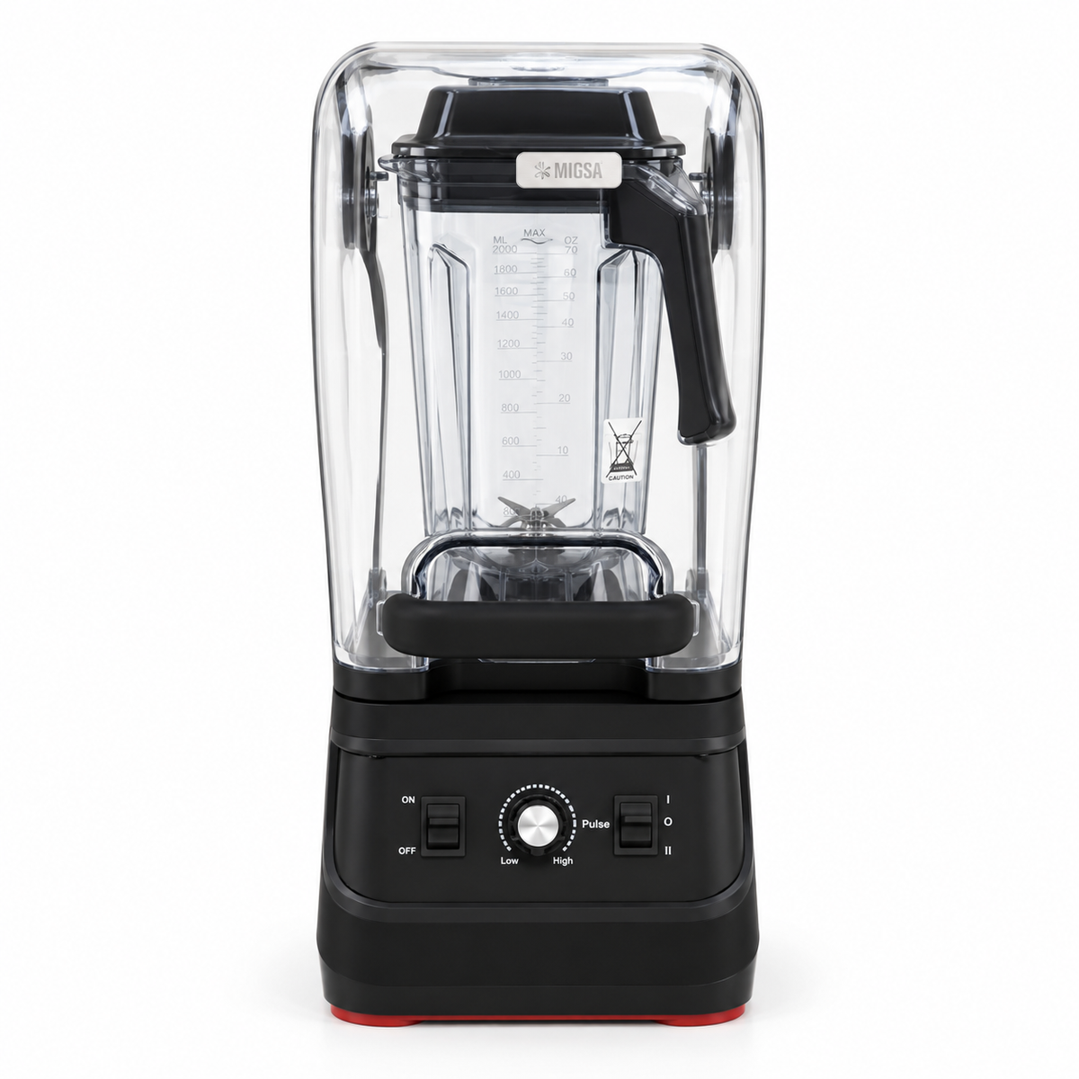 Licuadora Comercial MIGSA 1108 2.5 L Bajo Ruido