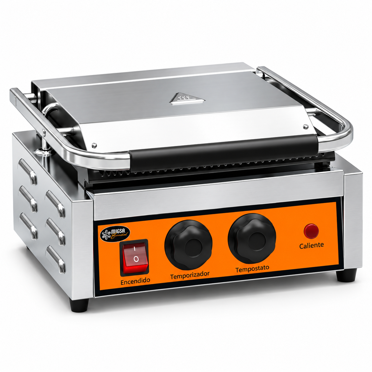 Plancha Panini MIGSA Essential PPME-2 | Acero Inoxidable