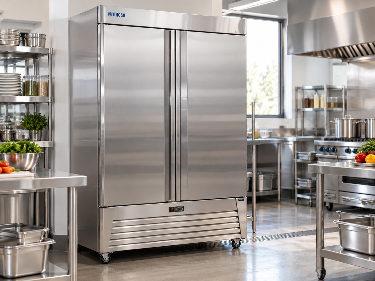 Refrigerador Vertical MIGSA UR-54C-2 | 47 pies³ | 2 Puertas | 1350 L