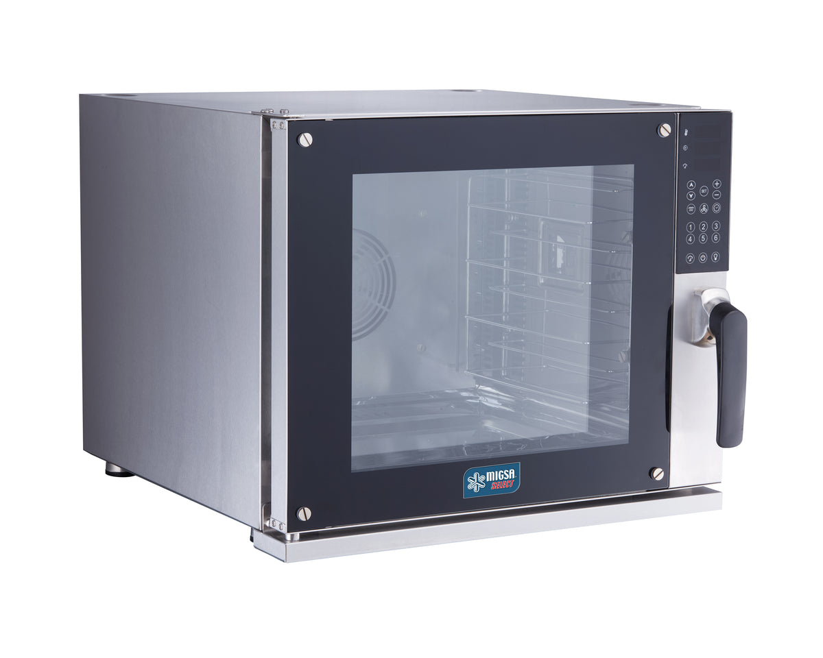 Horno de Convección Digital con Vapor MIGSA Select HDM-600 | 4 Charolas | 120 V