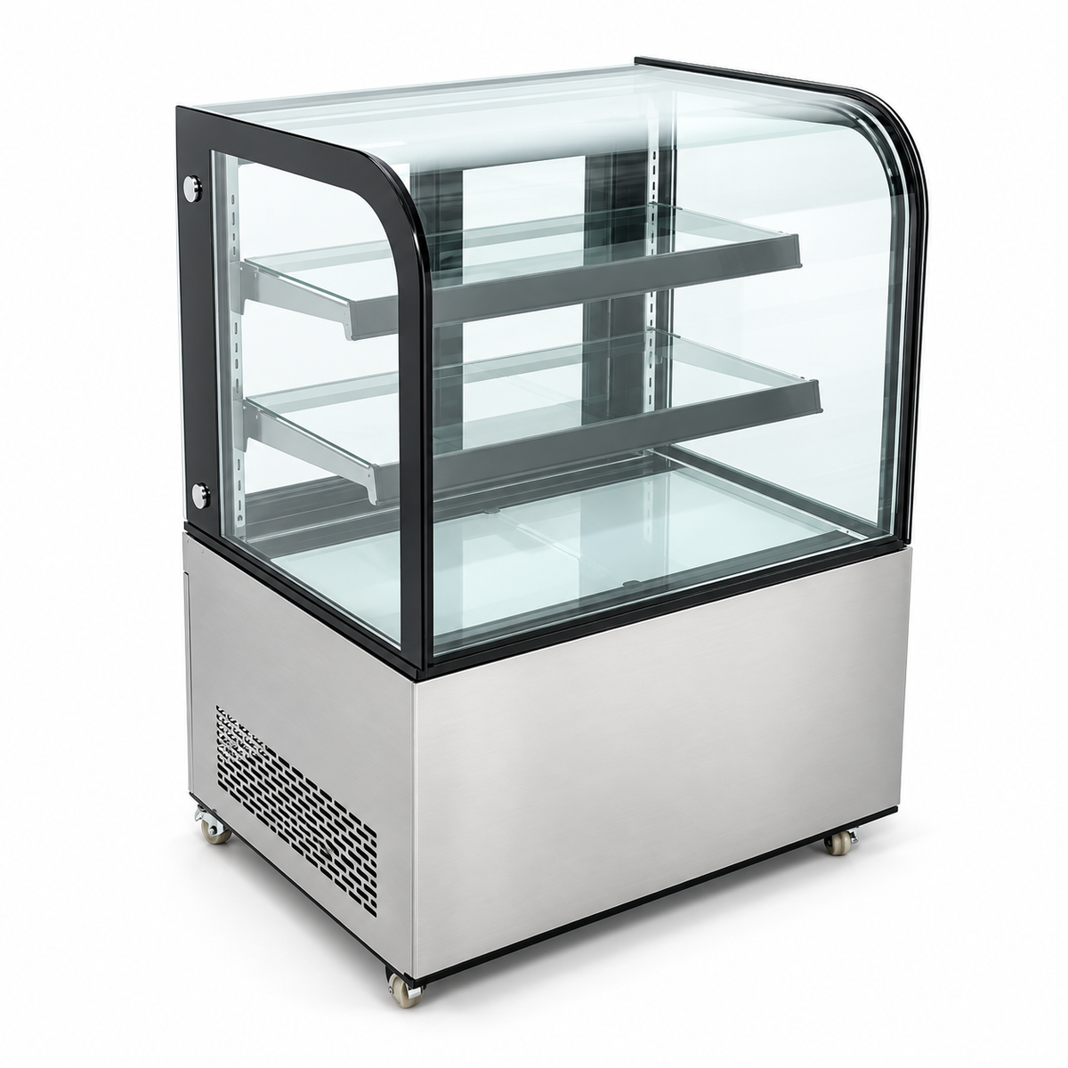 Vitrina Refrigerada de Piso MIGSA ARC-270Y | 270 L | Cristal Curvo | 110 V