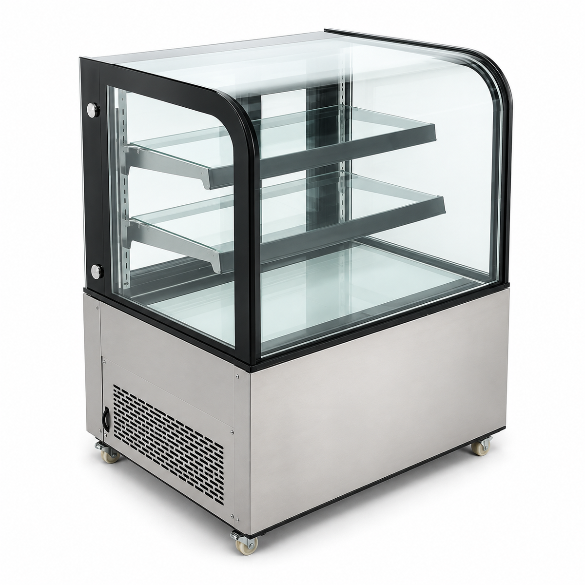 Vitrina Refrigerada de Piso MIGSA ARC-270Y | 270 L | Cristal Curvo | 110 V