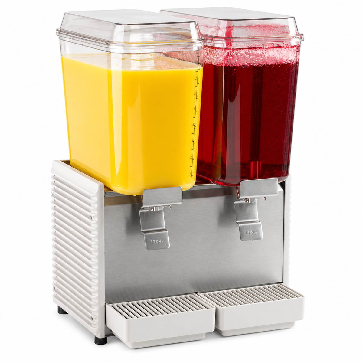 Dispensador de Bebidas Crathco D25-4 | 2 Tazones de 18.9 L | Refrigerado