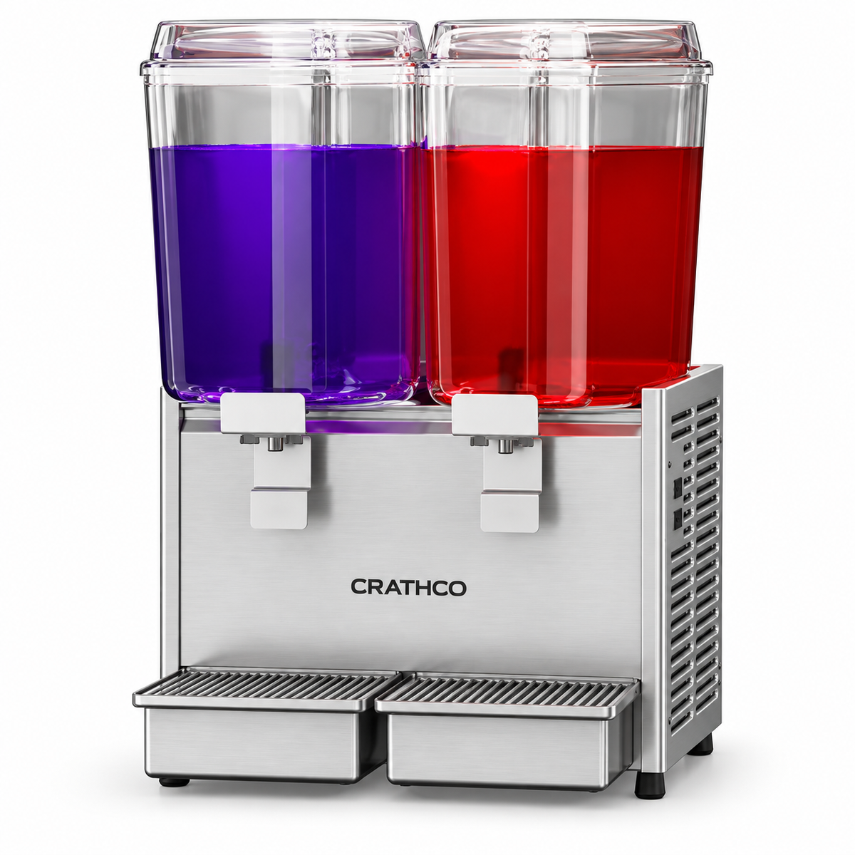 Dispensador de Bebidas Refrigeradas Crathco D25-3 | 2 Tazones de 18.9 L | 115 V
