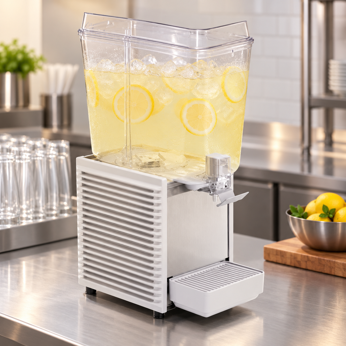 Dispensador de Bebidas Refrigeradas Crathco D15-4 | 1 Tazón de 18.9 L | 115 V