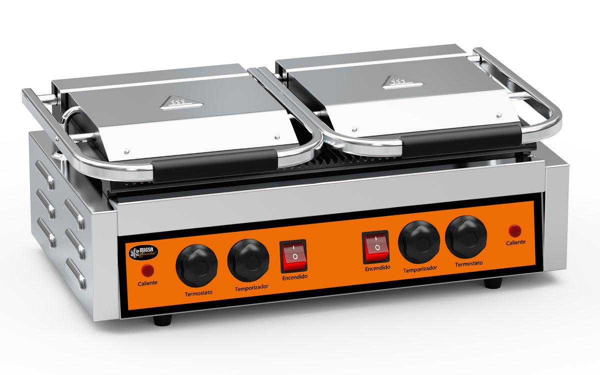 Plancha Panini Doble MIGSA Essential PPME-3 | 110 V