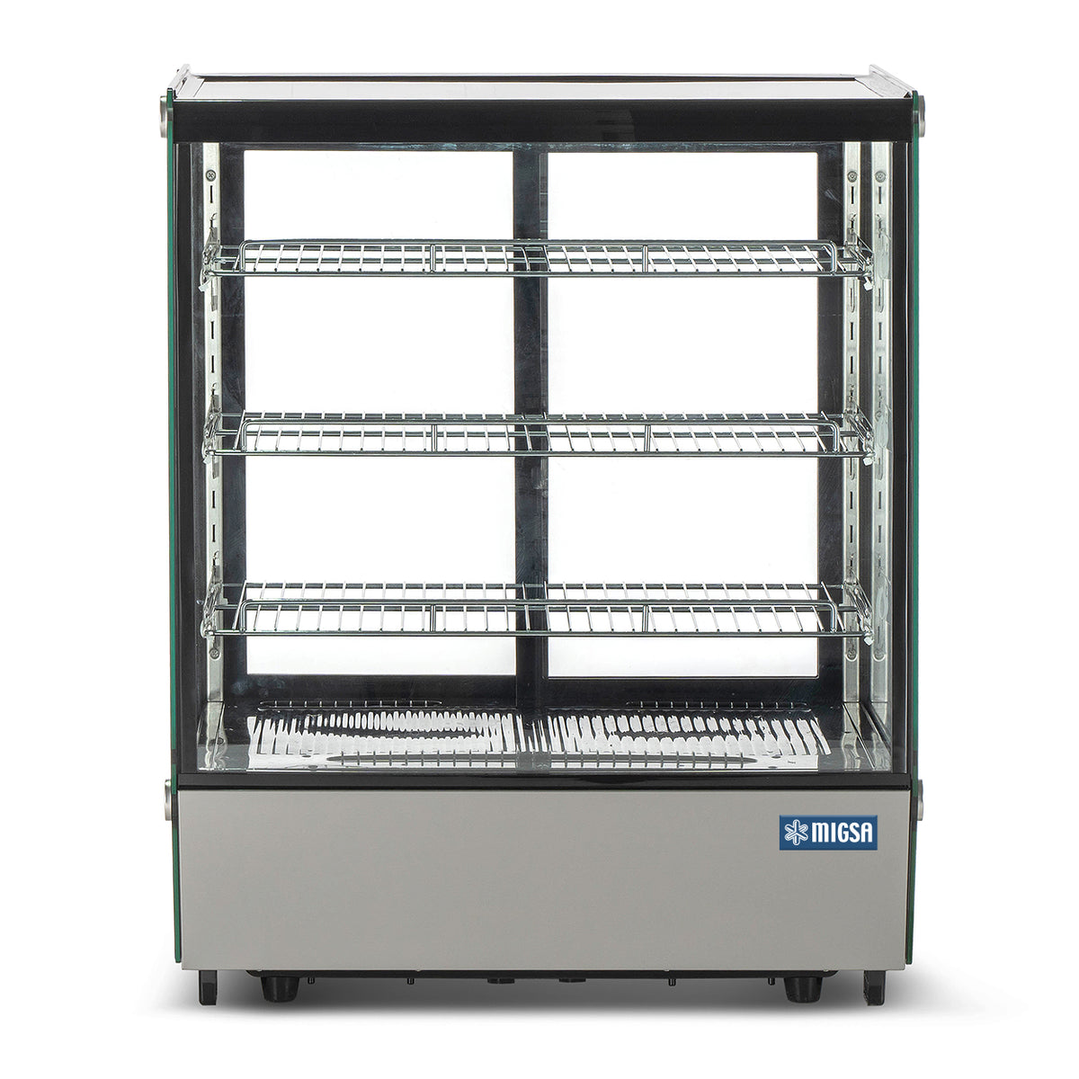 Vitrina Refrigerada MIGSA CW-145 | 145 L | Cristal Recto | 4 Niveles | 110 V