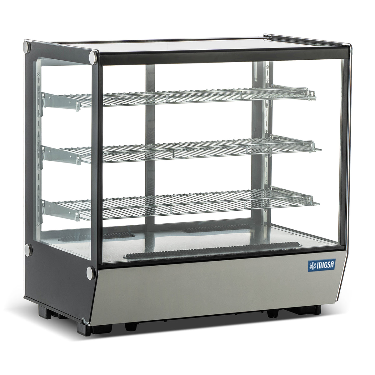 Vitrina Refrigerada MIGSA CW-195 | 195 L | Cristal Recto | 4 Niveles | 110 V