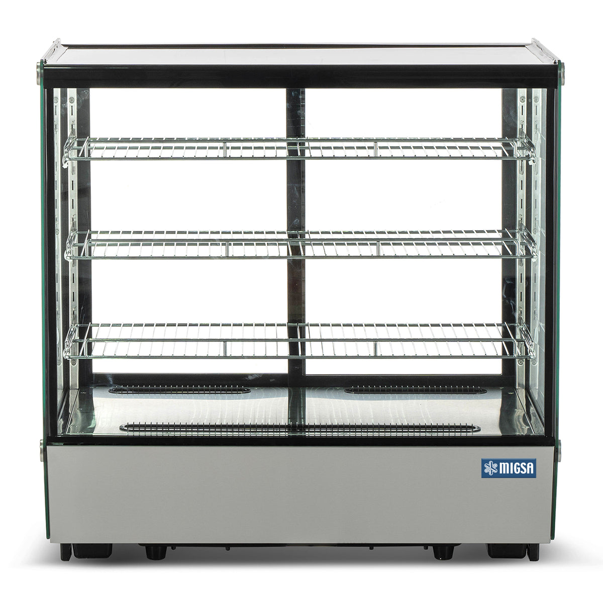 Vitrina Refrigerada MIGSA CW-195 | 195 L | Cristal Recto | 4 Niveles | 110 V
